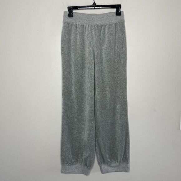 J.CREW Jogger Pants Women XS Relaxed Velour Gray Plush Loungewear BA371 - Picture 5 of 12